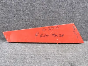 0831002-5 Cessna 310N Rudder Trim Tab Assembly (Colored) (Small Bend)